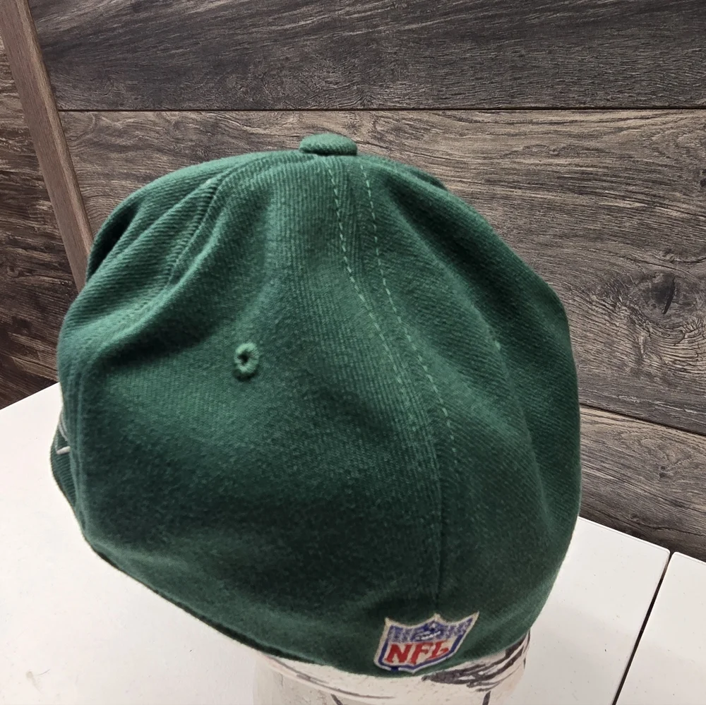 VINTAGE Green Bay Packers Hat Cap Green NFL Football Embroidered Reebok One Size